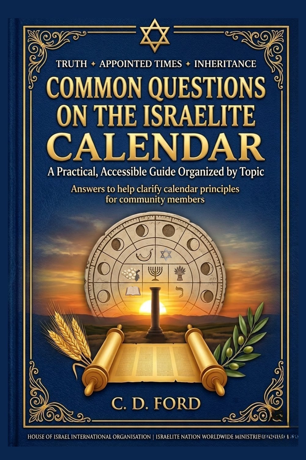 Common Questions on the Israelite Calendar book cover